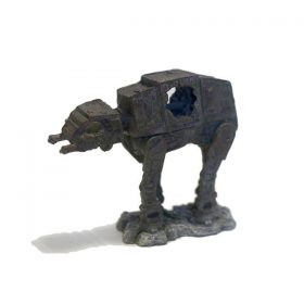 Space Dog "Star Wars Style AT AT" Small Aquarium Fish Tank Ornament